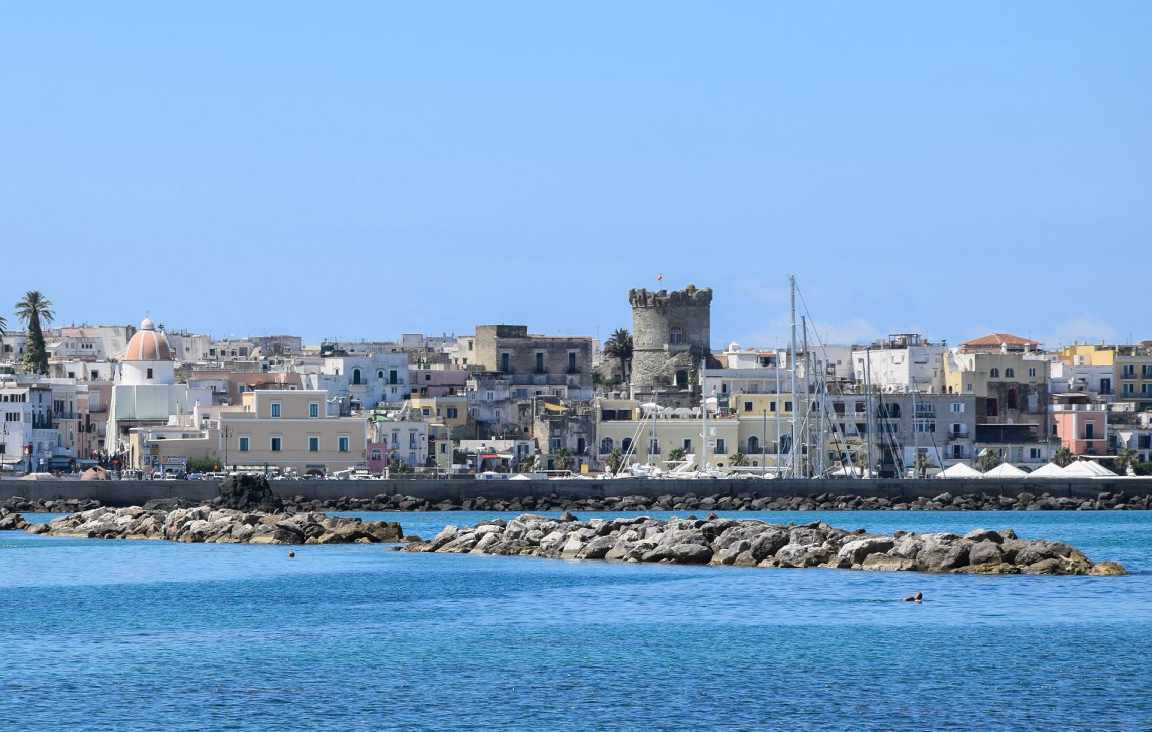Hotel Zi Carmela a Forio, Ischia, paesaggio