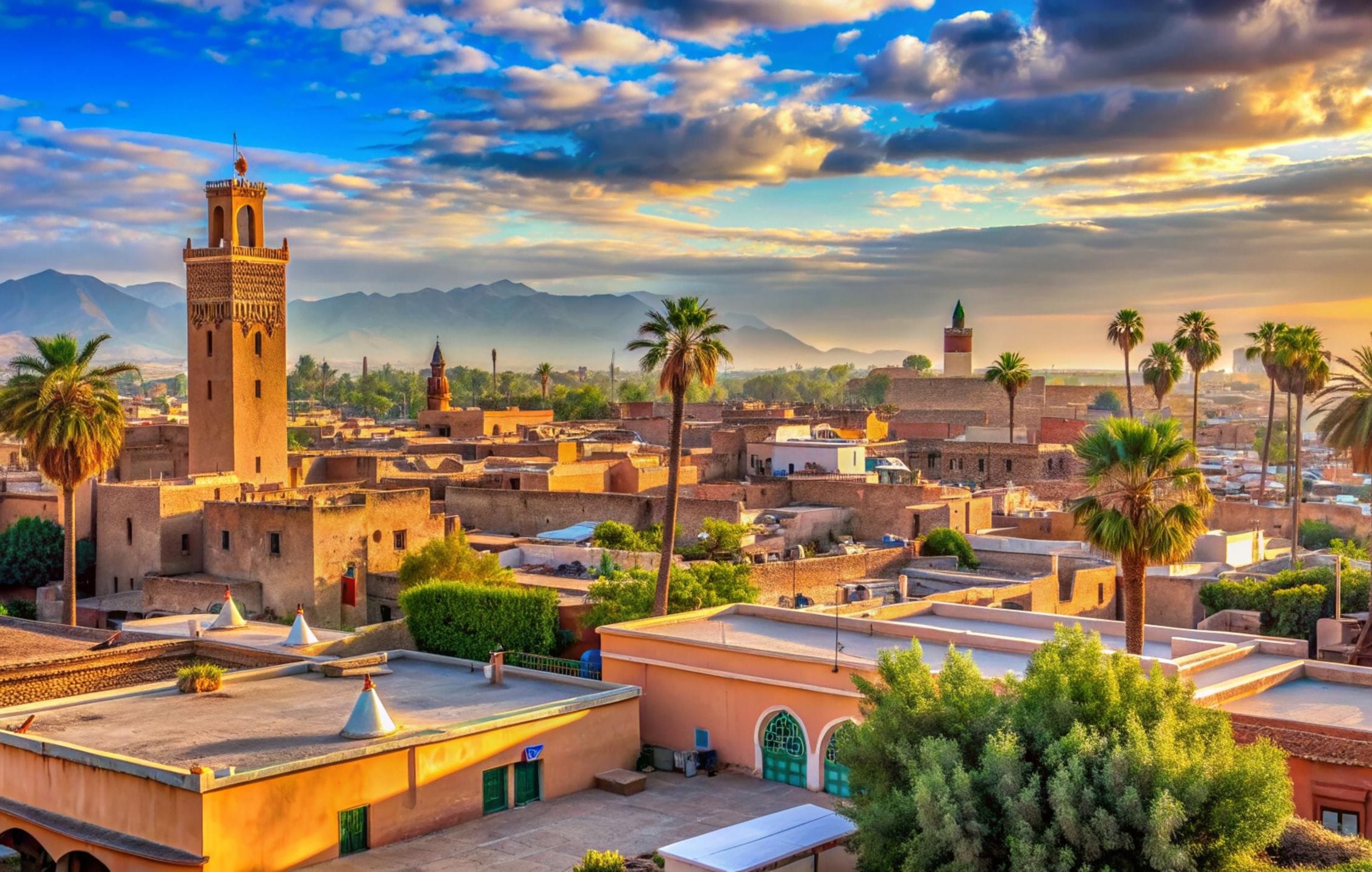acliviaggi-marocco-jemaa-elfna-square-sunset-marrakech